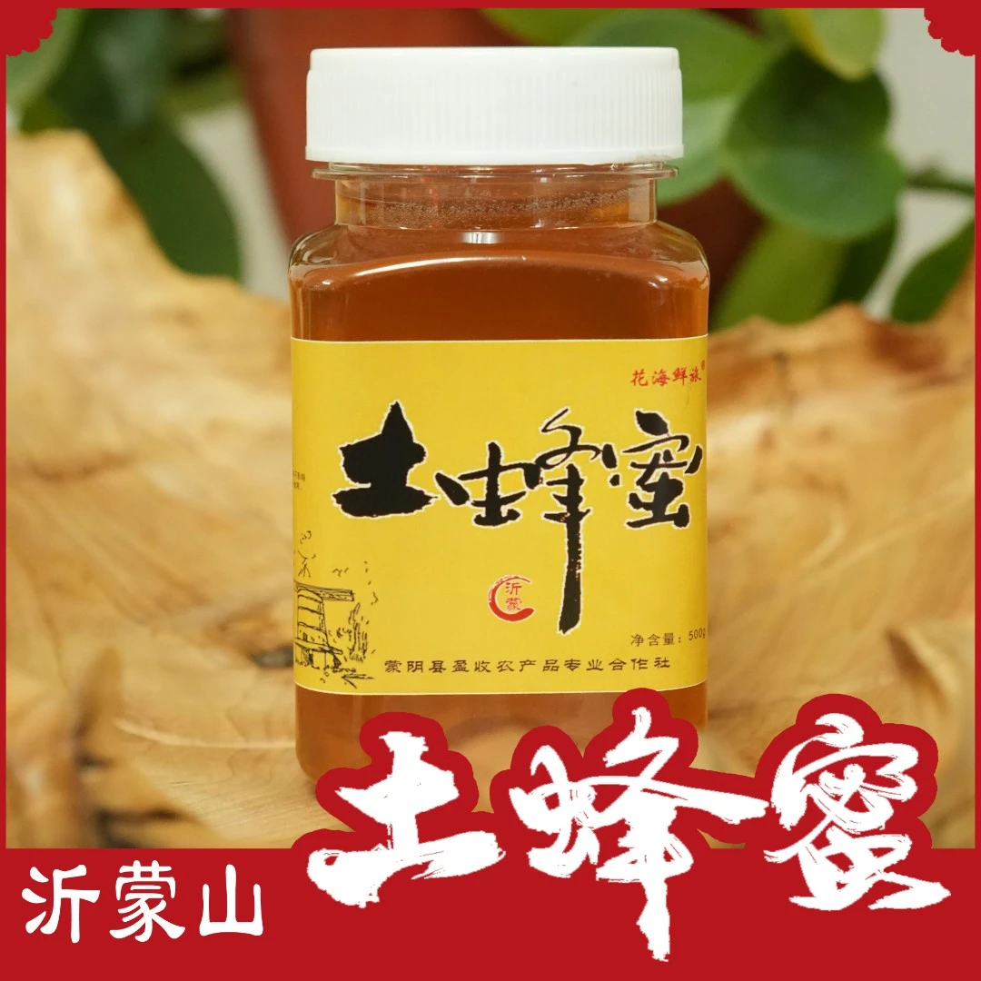 沂蒙山500g/瓶-蜂蜜农家土蜂蜜土蜂蜜100%纯蜂蜜