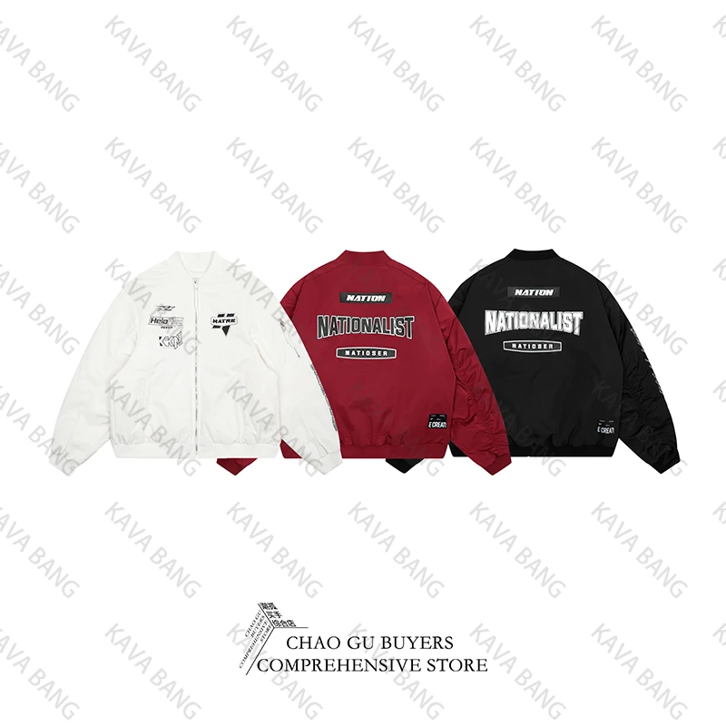 小众设计潮牌买手店男女同款“ASL1”机车羽绒外套2512