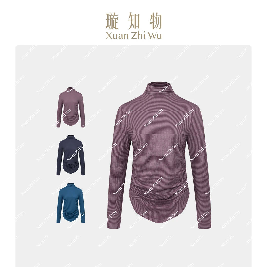 璇知物「八佰惠」香水衫.女士秋冬简约长袖舒适打底衫.王璇原创设计