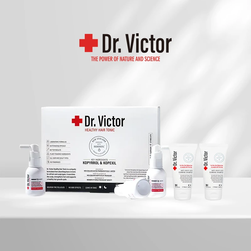 双十一优惠购Dr.Victor 新西兰可比落8+Minute生发液毛囊防脱喷雾