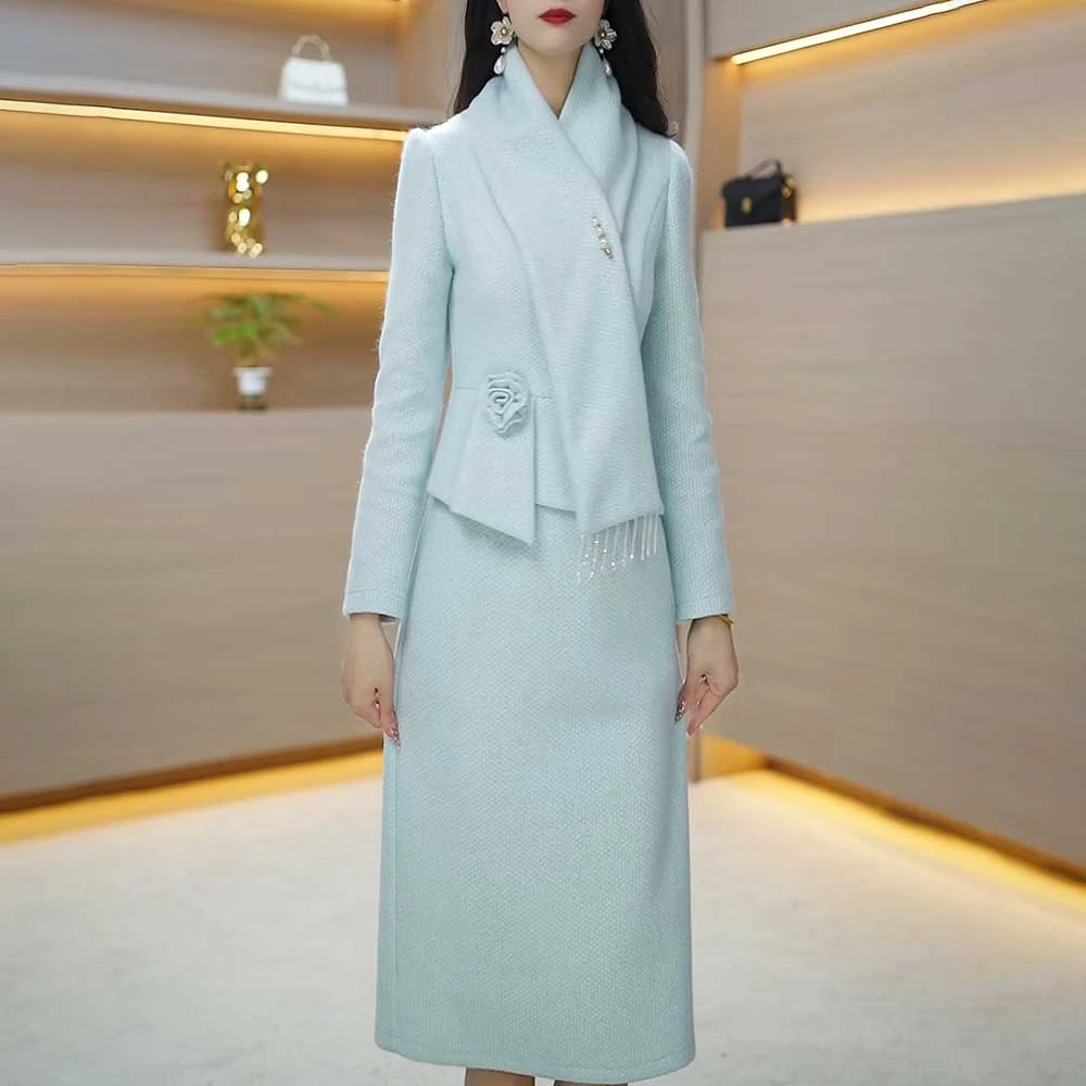 2024秋冬季新款A2161  气质遮肉显瘦大码连衣裙女修身女装连衣裙