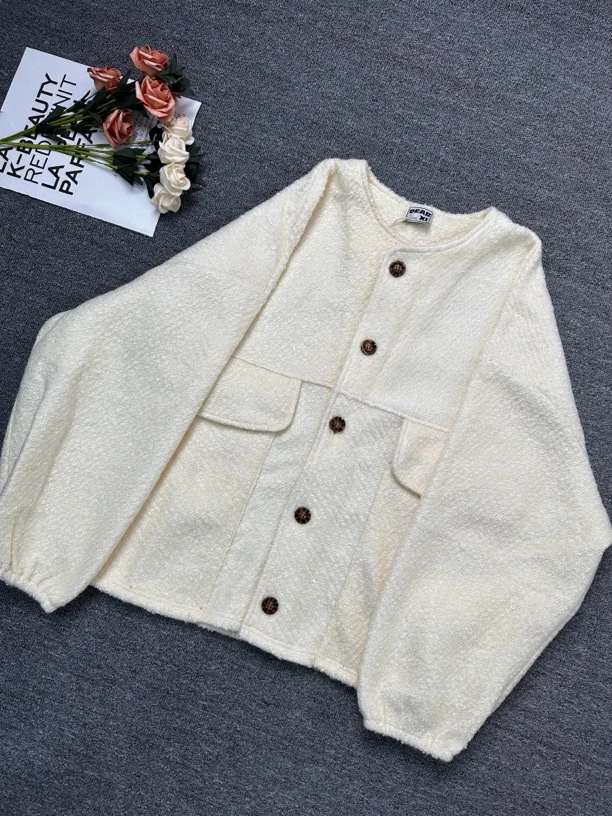 3144外套洋气时尚休闲宽松百搭外套气质长袖