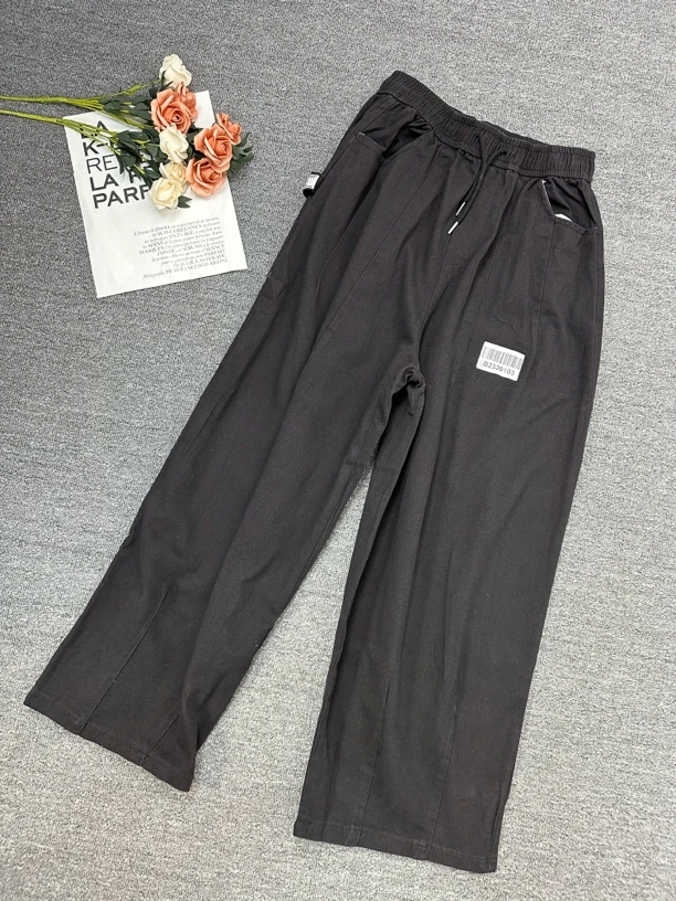 B2320103简约慵懒休闲裤子时尚休闲潮流宽松韩版