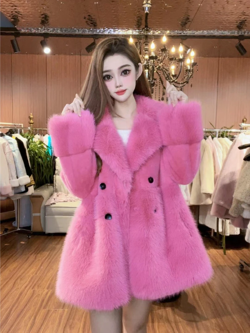 厚款大衣短外套风衣轻奢时尚百搭显瘦上衣网红冬季休闲风23063