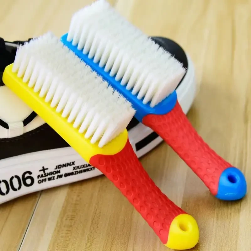 纳米鞋刷多功能不伤鞋衣服刷子洗衣物洗鞋清洁板家用软毛2个装