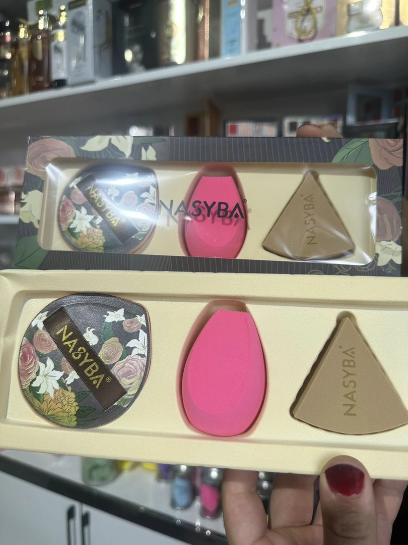 nasyba 粉扑套装化妆粉扑