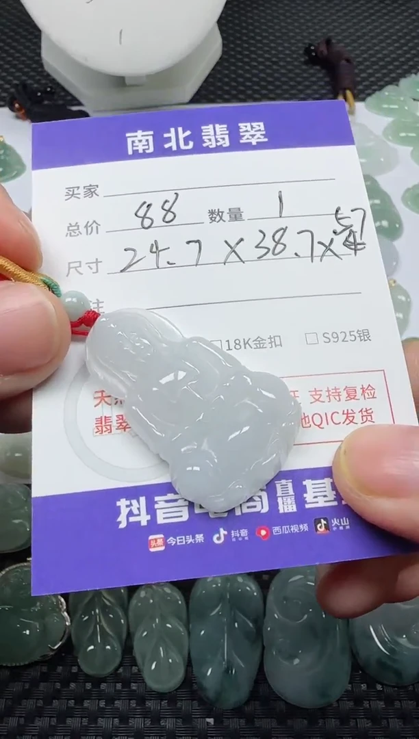 【闪购商品】翡翠颈饰未镶嵌