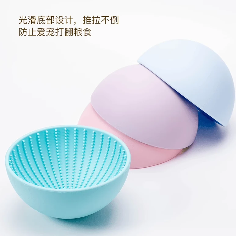 狗碗防打翻宠物硅胶缓食碗慢食碗猫狗通用舔食垫缓解压力丰荣玩具