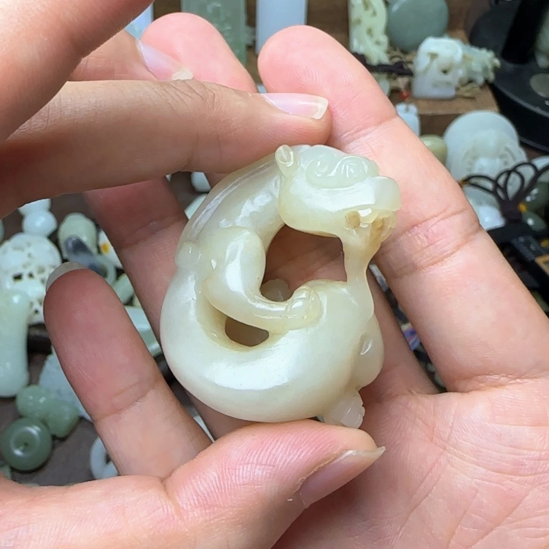 和田玉挂件未镶嵌