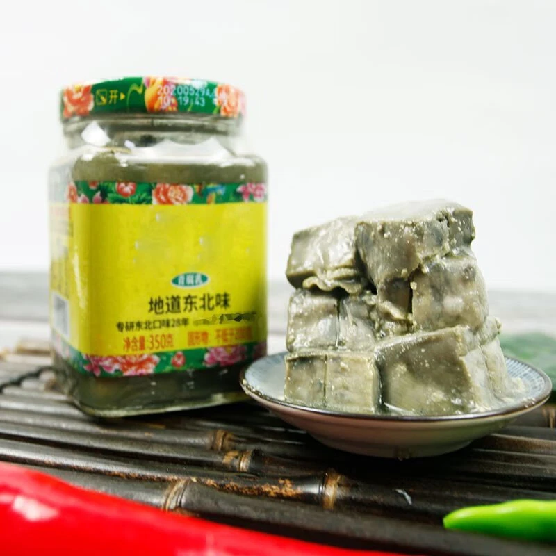 东北大块臭豆腐汤汁闻臭食香鲜嫩不腻块易碎做法多多老式青方腐乳