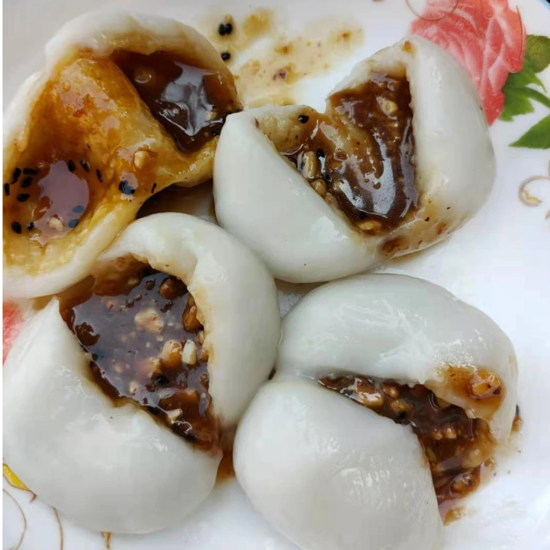 农家自制红糖花生芝麻黄豆粉核桃馅料现炒甜点黑芝麻汤圆心子500g
