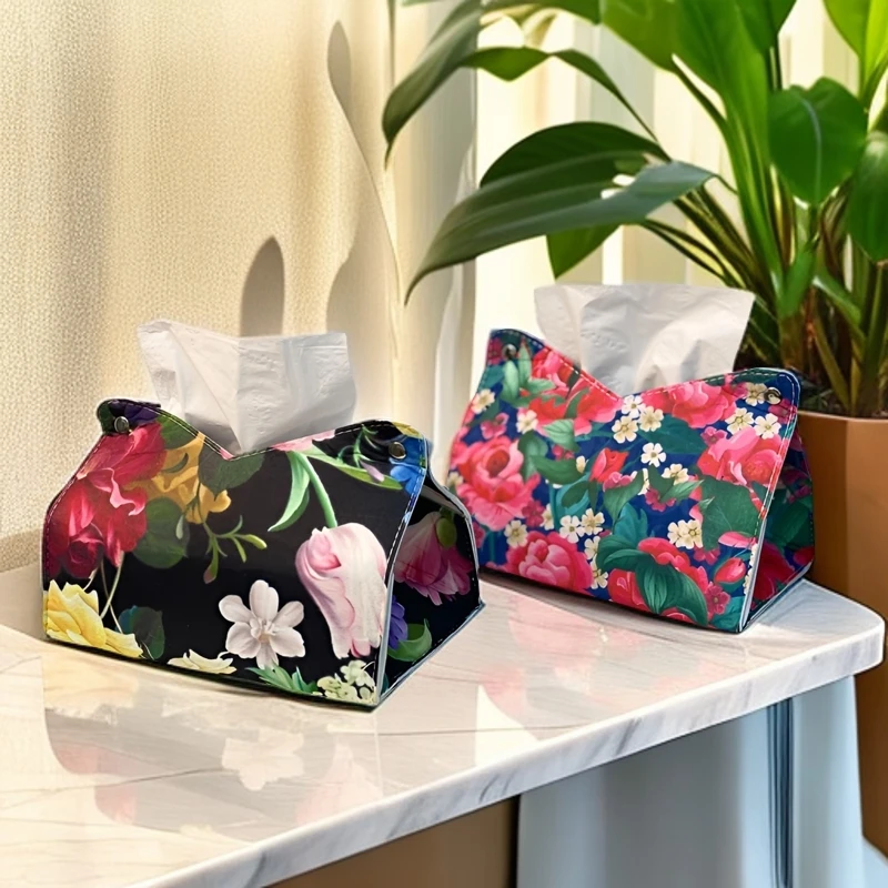 【两个装】高颜值纸巾盒客厅抽纸盒家用创意餐桌纸抽盒餐巾纸盒车载