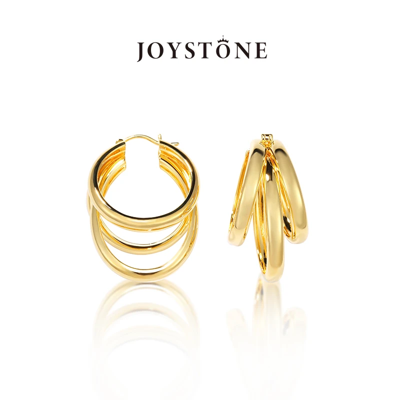 Joystone 铜合金耳饰 【刘雯/秦岚同款】缎带耳环 高级感气质时尚