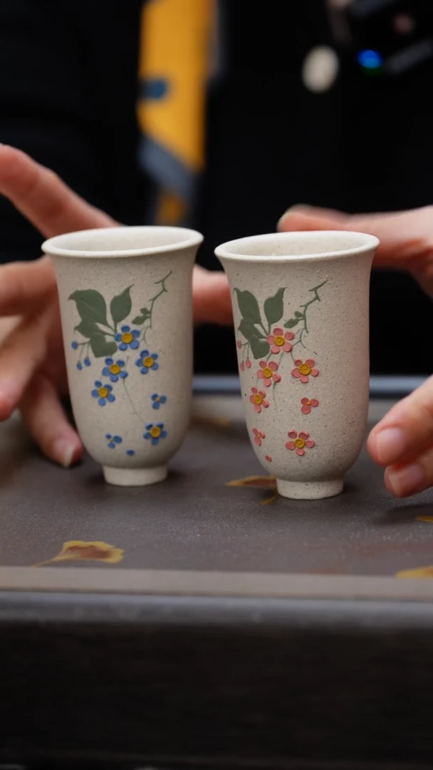 【闪购商品】紫砂茶壶宜兴紫砂杯2只