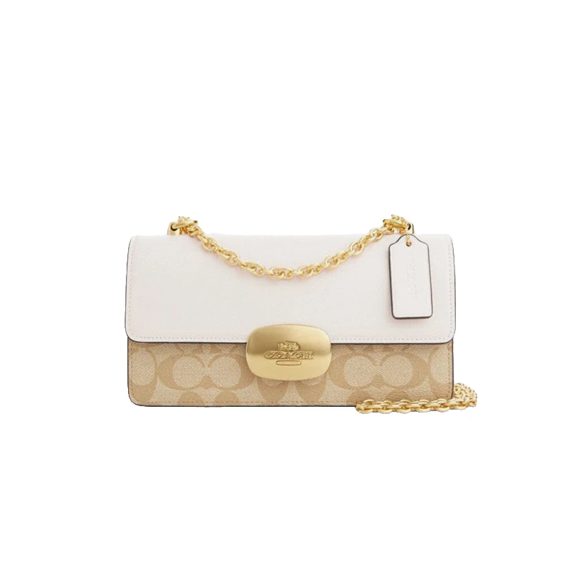 COACH/蔻驰女士经典标志ELIZA单肩斜挎包 情人节女友送礼