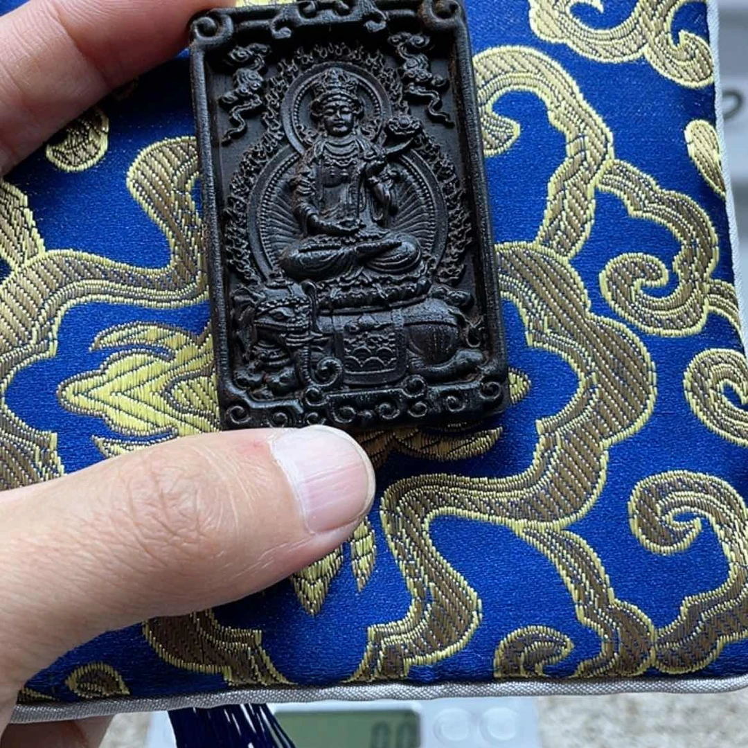 【闪购商品】香木越南芽庄黑棋龙蛇普贤菩萨