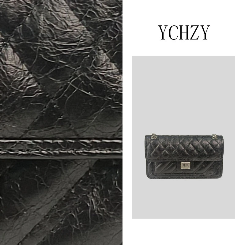 YCHZY· 原创设计 真皮高定单肩斜挎包 6296#