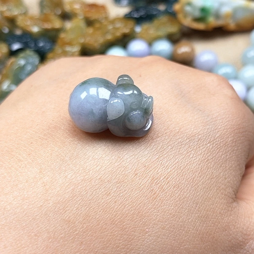 【闪购商品】翡翠颈饰未镶嵌保*杰