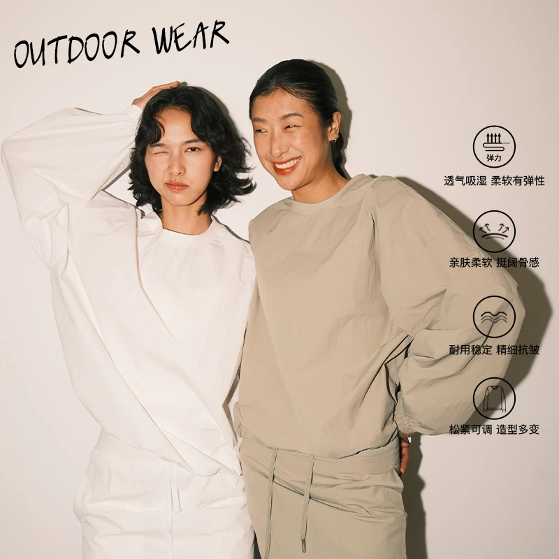 AAAD | Outdoor Wear城市户外 新款圆领长袖套头卫衣休闲上衣