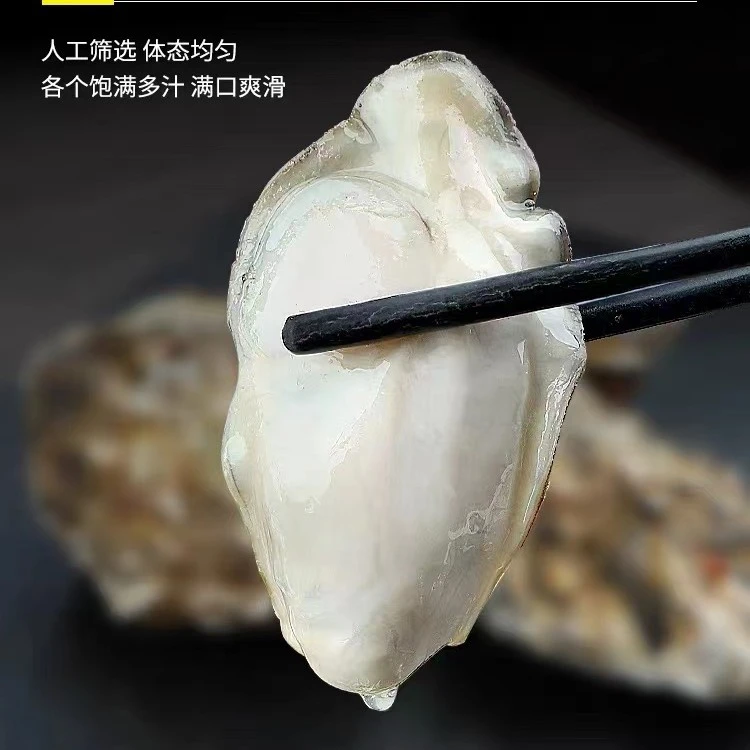 （4-6两）5斤/10 斤山东威海生蚝新鲜可刺身牡蛎鲜嫩肥满