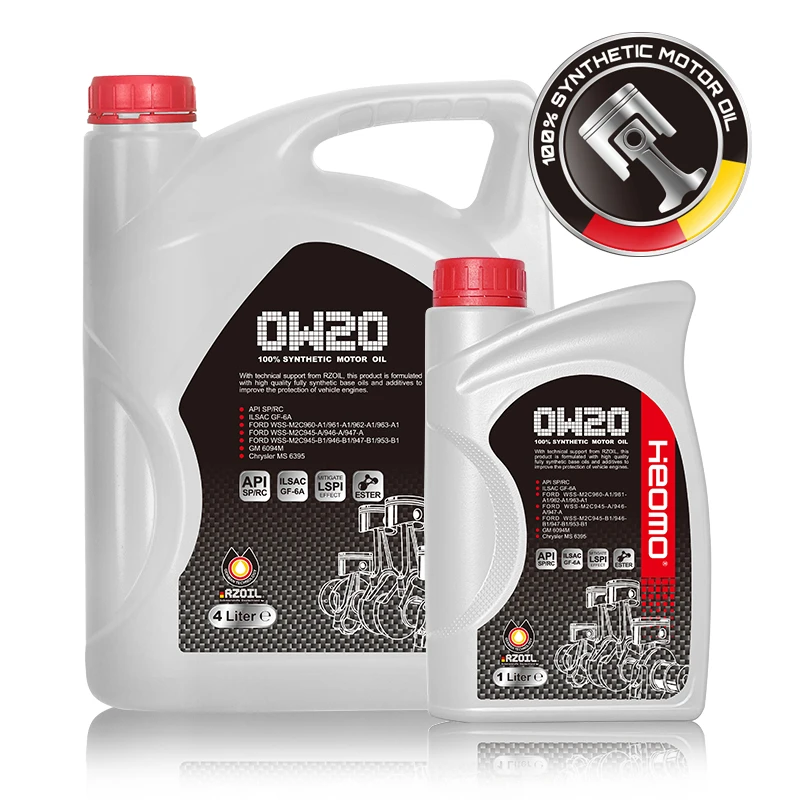 RZOIL【虎小叔HP】0W20全合成润滑油【适合国六B及以下汽油车辆】