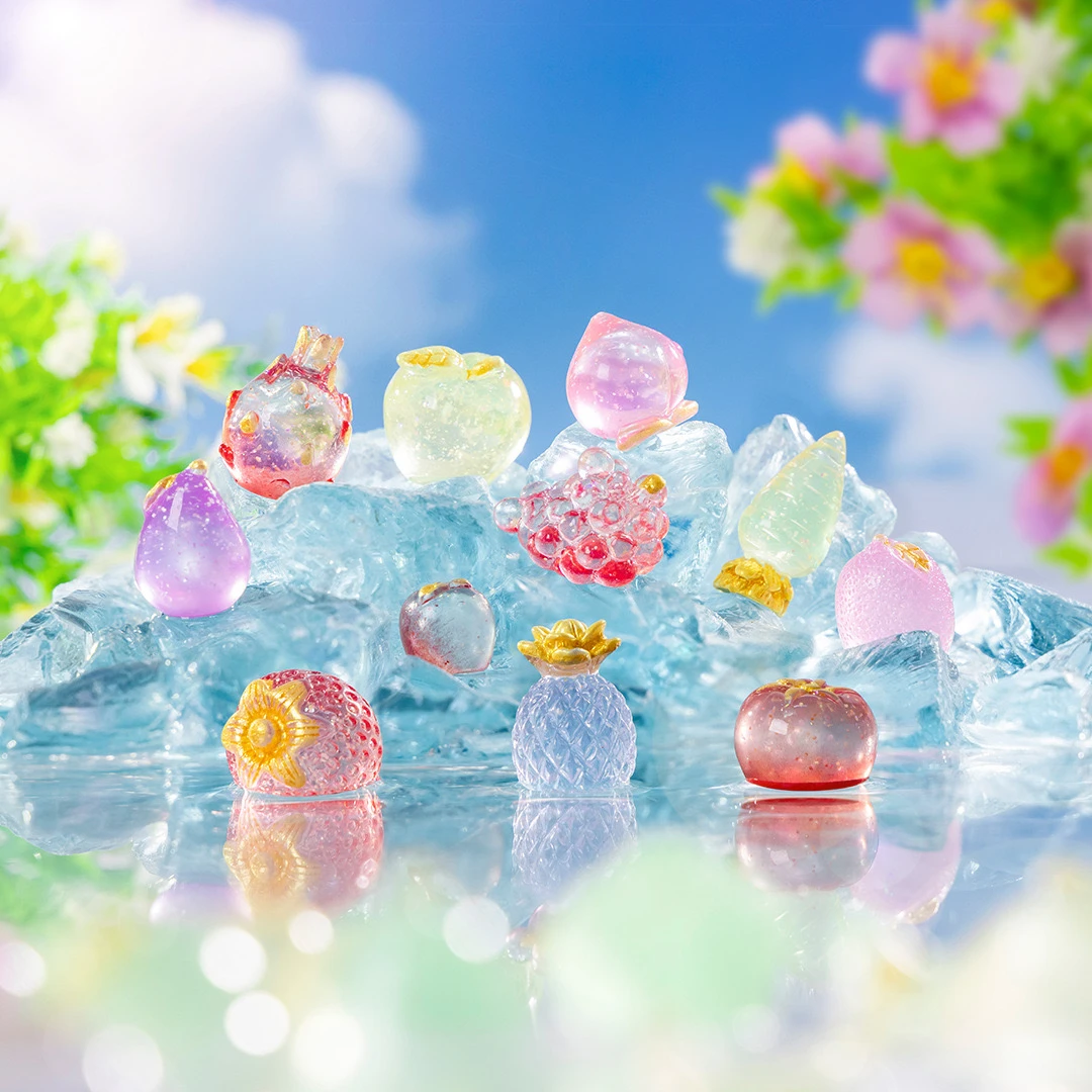 【现场拆盒】水果萌粒DIY对对碰潮玩益智玩具盲盒隐藏玩法惊喜