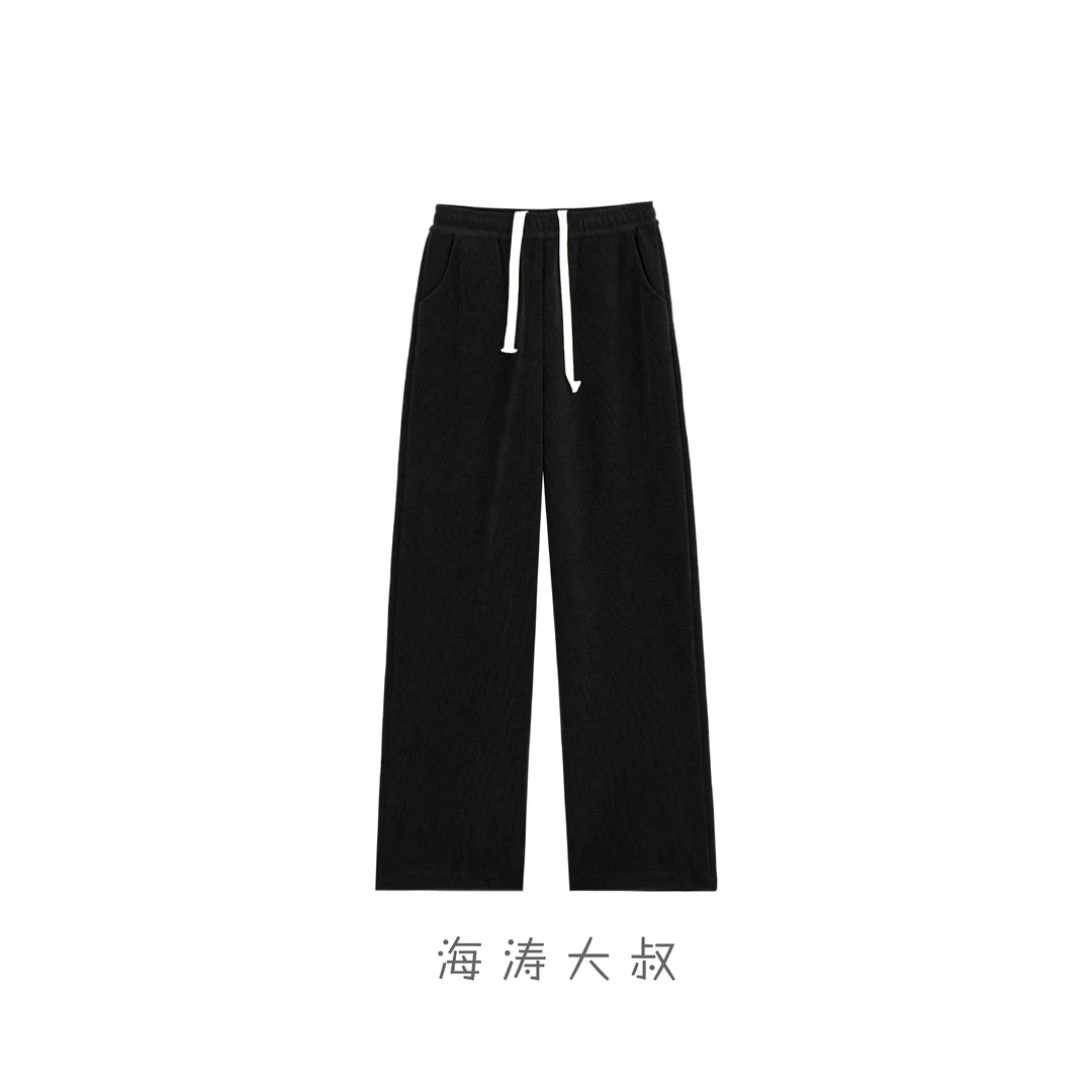 【海涛大叔】「天花板加厚」520克加厚奥利绒复合直筒裤  GS7702