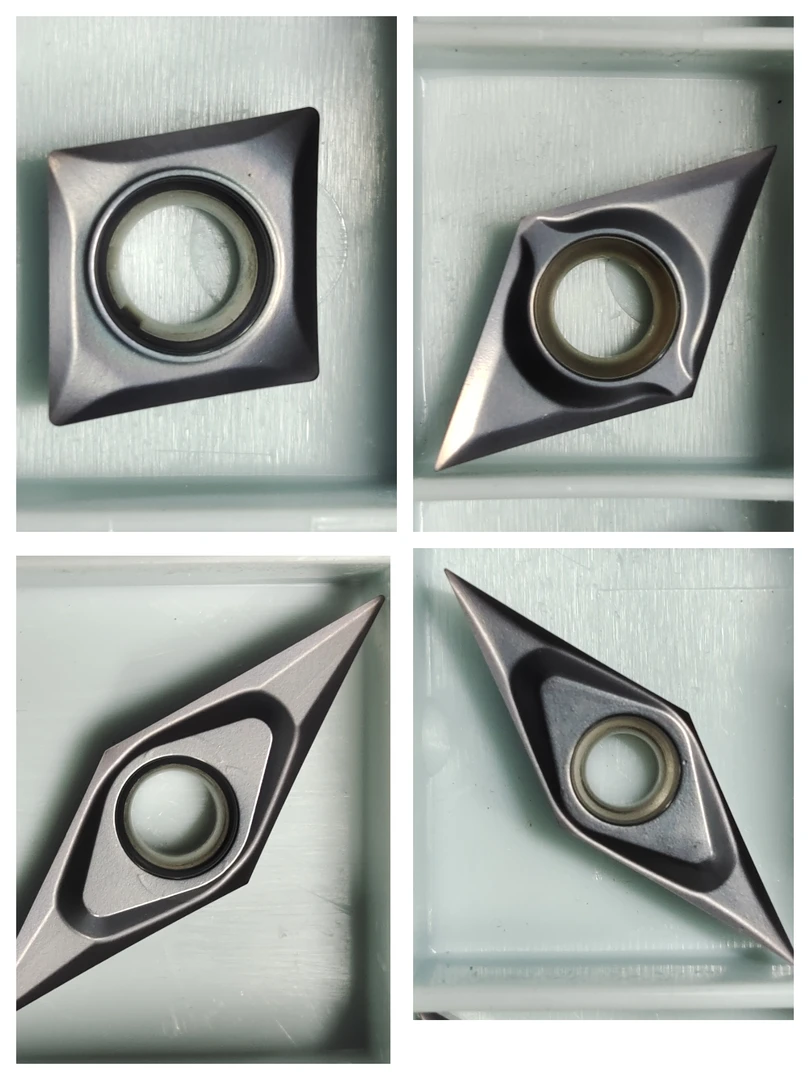 M025不锈钢车削ML槽形菱形刀片数控刀片合金数控厂家直销方形刀片