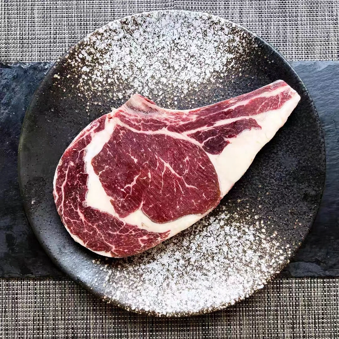 【老粉回购】澳洲谷饲战斧牛排1500g 5-7片 原切牛排