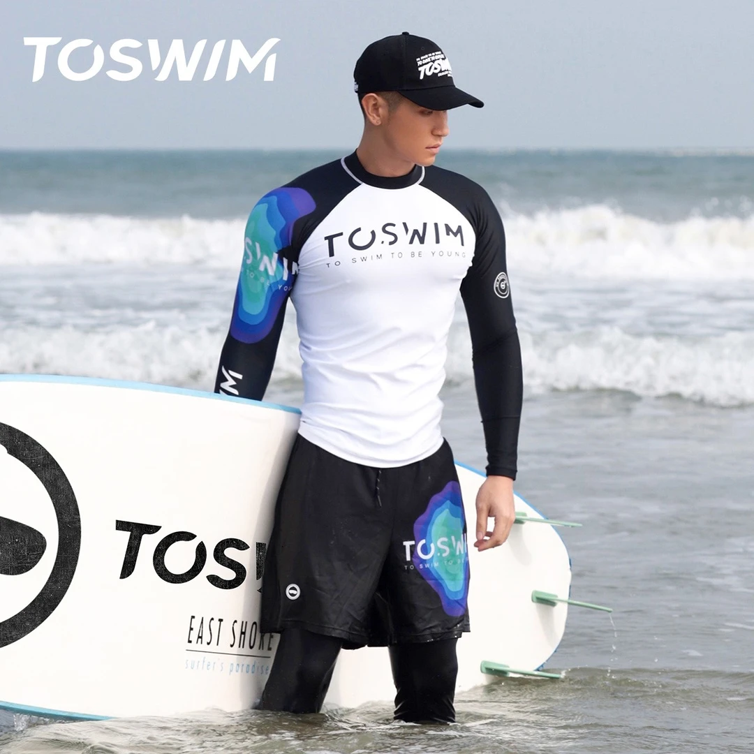 泳镜侠推荐!【TOSWIM泳装】男款游泳装备全套装备沙滩游泳裤大码