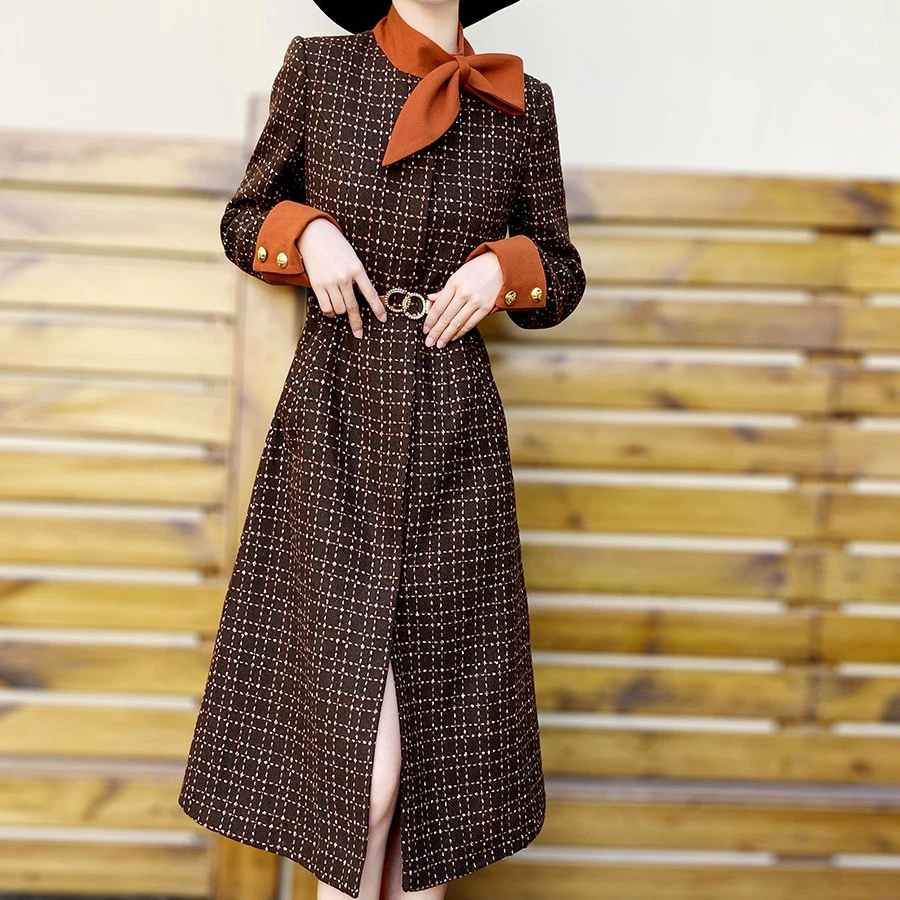 MEXCOCO/兰瑟儿兰瑟儿气质连衣裙M2WL9025