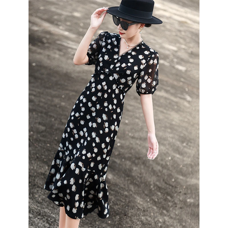 MEXCOCO/兰瑟儿气质连衣裙M4XL1930