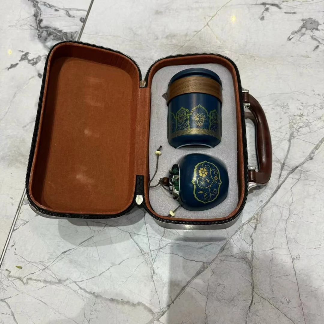 便携式旅行茶具小套装户外泡茶包陶瓷携带式茶具