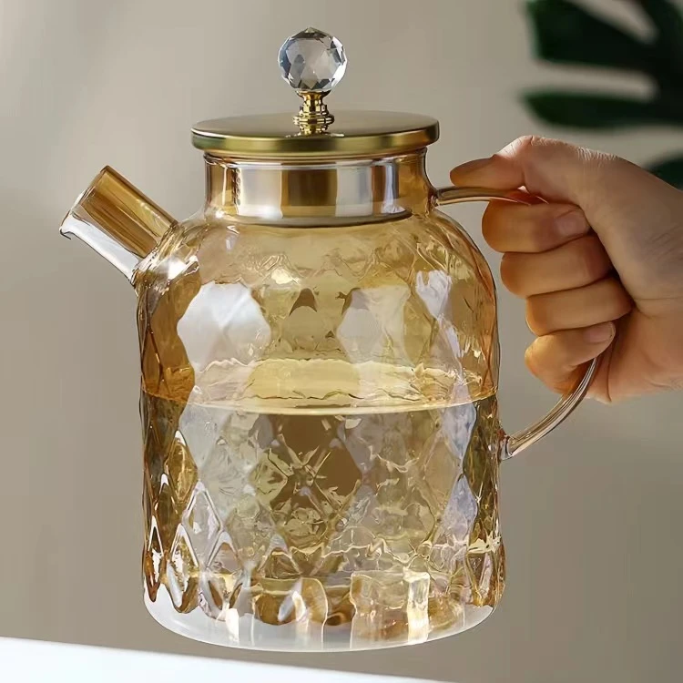 （hasoy新疆包邮）网红水壶套装家用大容量凉水杯轻奢耐热水具茶壶