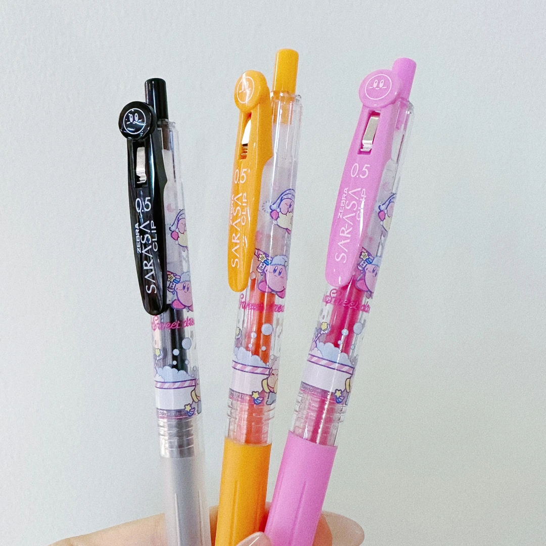 日本ZEBRA斑马限定款JJ15蒙奇奇卡比蜡笔小新联名中性笔黑色速干