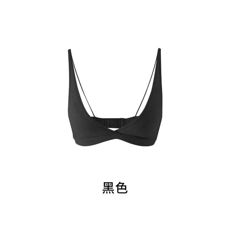 【姣爷】羊绒蛋白慕斯绒深V双肩带文胸W0377