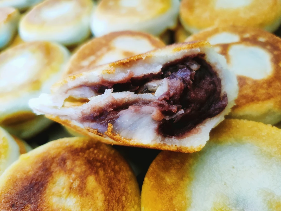 东北特产粘火勺正宗老式纯手工制作大黄米江米小豆馅