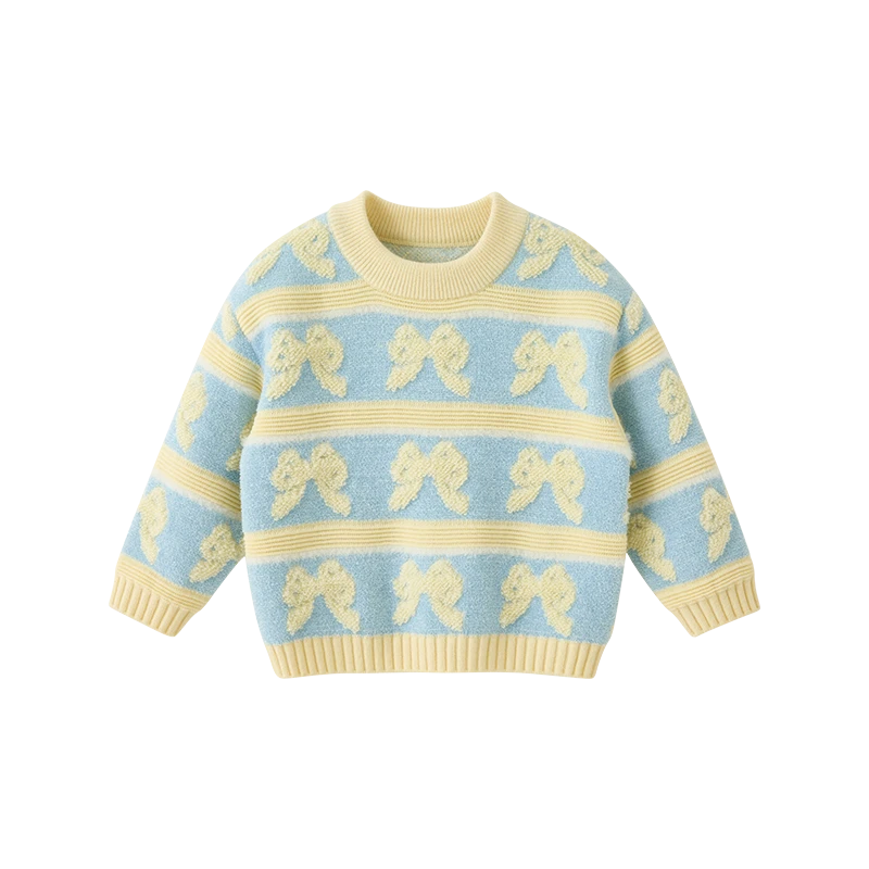 Cucutas女幼童线衫套头毛衣春秋外套针织衫秋季上衣CY24WIW721