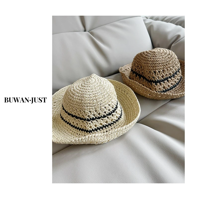 BUWANJUST  高品定制编织度假风草帽  J36