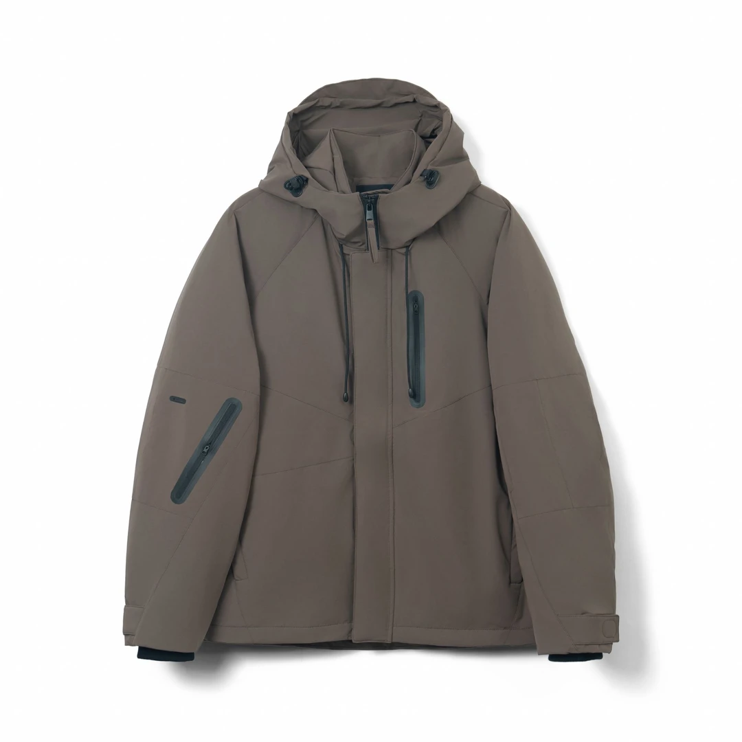 AKIRUNO 城市户外连帽羽绒服 509525