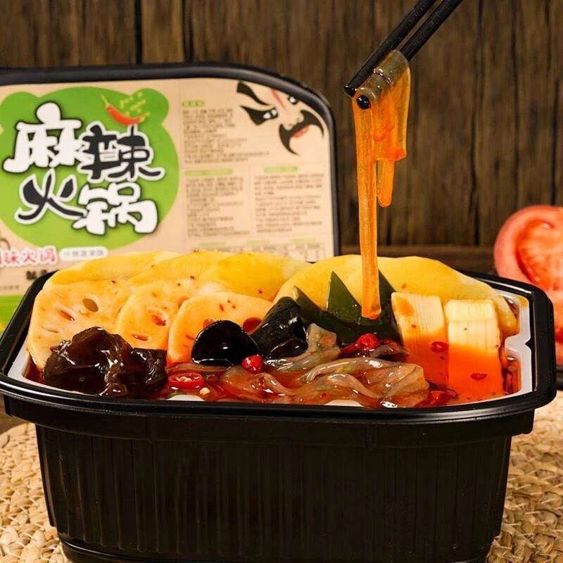 重庆自热火锅粉 网红自热宽粉火锅 便携宿舍懒人方便速食零食代餐