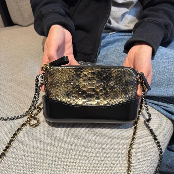 95新 Chanel/香奈儿 上海包展/mini流浪包/成色直播间为准