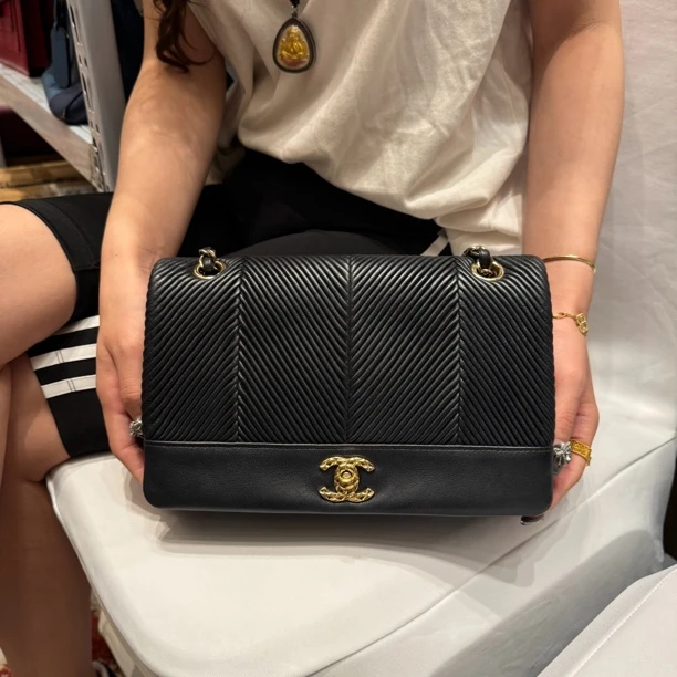 95新  杭州包展/Chanel香奈儿 口盖包/成色直播间为准