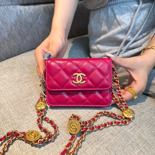95新 Chanel/香奈儿 苏州包展/金币小废包/成色直播间为准