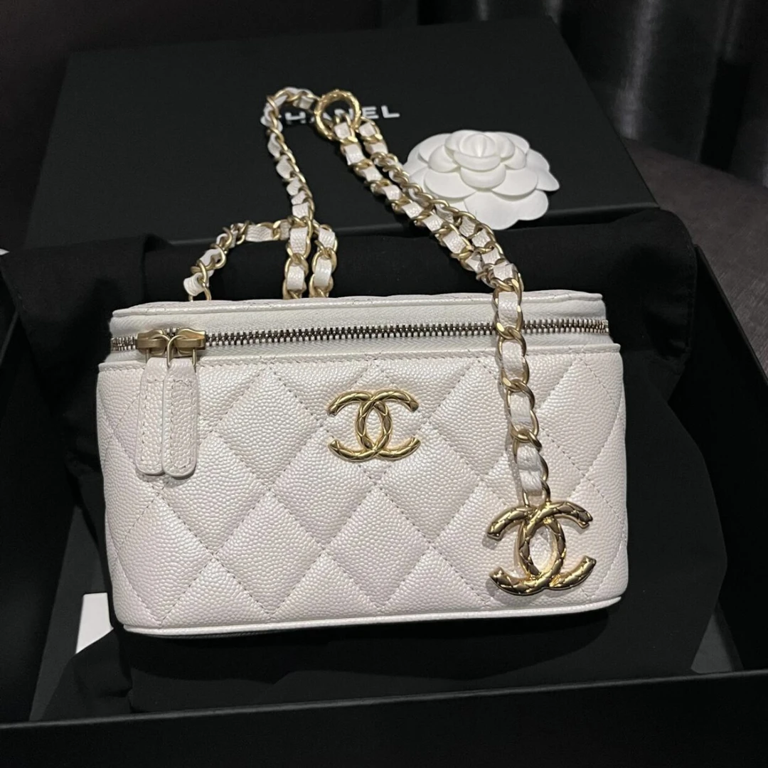 95新 Chanel/香奈儿 杭州包展/24s 长盒子包/成色直播间为准