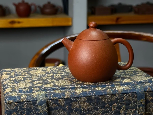 岩茶利器 · 老样龙蛋 | 老红泥 · 120cc （半手精工）