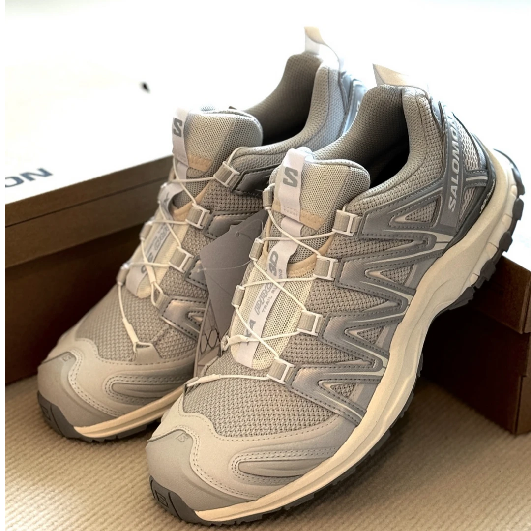 SALOMON/萨洛蒙XA PRO 3D防滑耐磨低帮户外鞋男女同款 银色477736