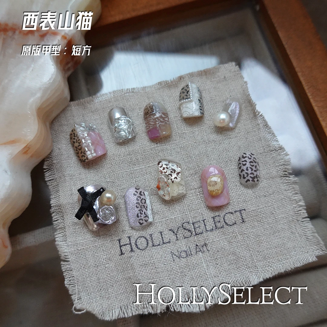 西表山猫!返潮复古 小众手工穿戴甲
