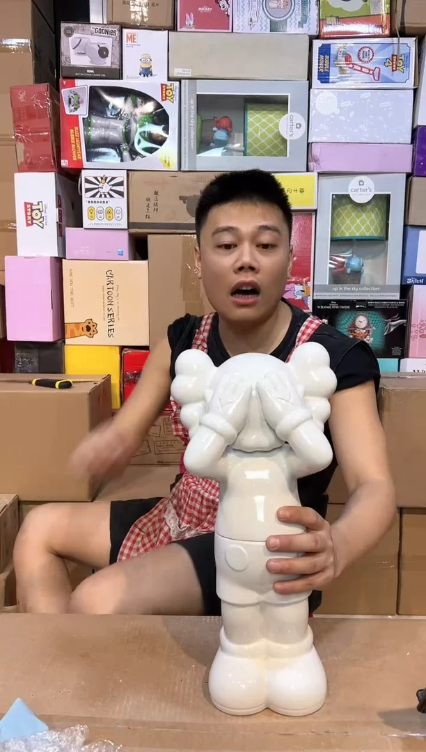 【闪购商品】杯白色ks摆件 陶瓷材质