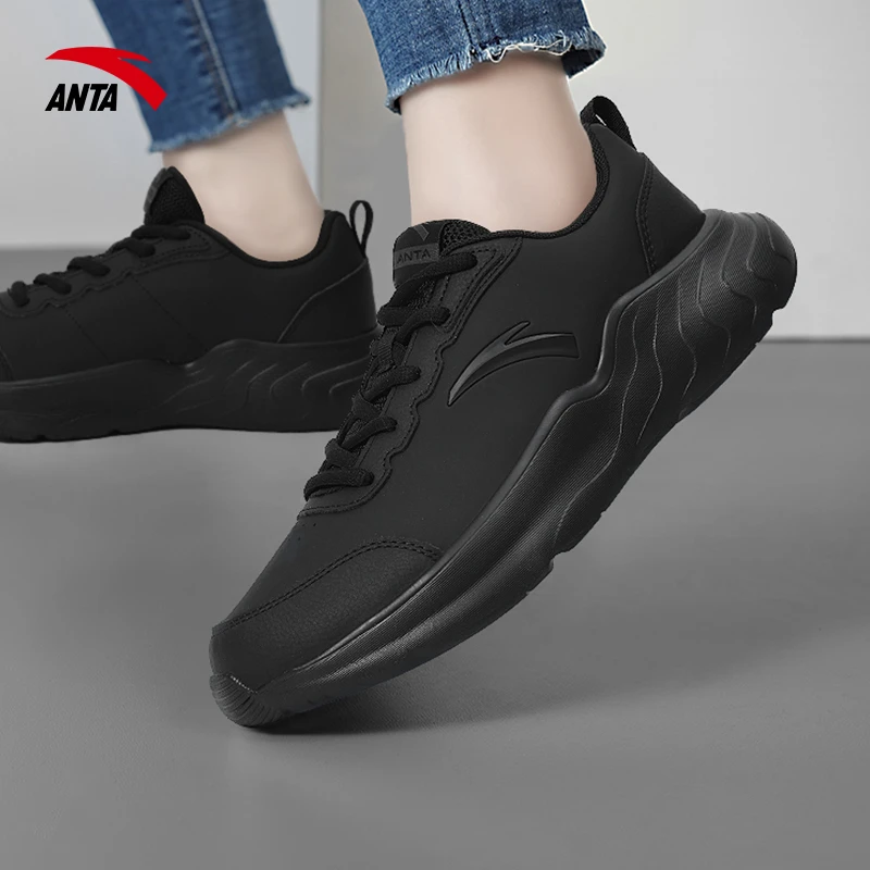 ANTA/安踏运动鞋跑步鞋女款2024春季透气软底百搭休闲官方正品
